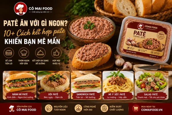 QUY TRÌNH SẢN XUẤT PATE SẠCH ĐẠT CHUẨN